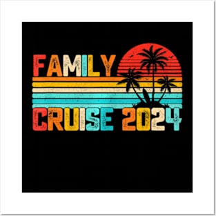 Family Vacation 2024 Making Memories Together Family Cruise Posters and Art